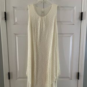 Chico’s Size 1 EUC ivory dress